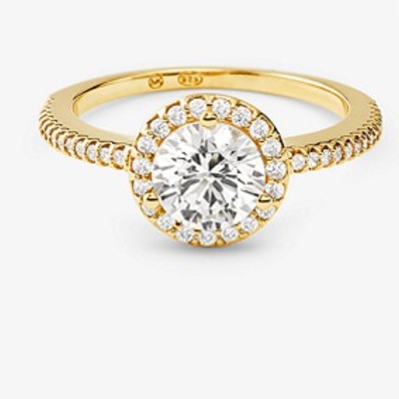 Michael Kors pave halo ring - Picture 1 of 7